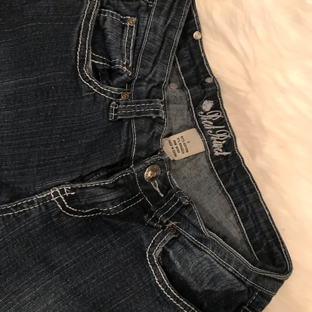Red Rivet Jeans - Picture 7 of 8